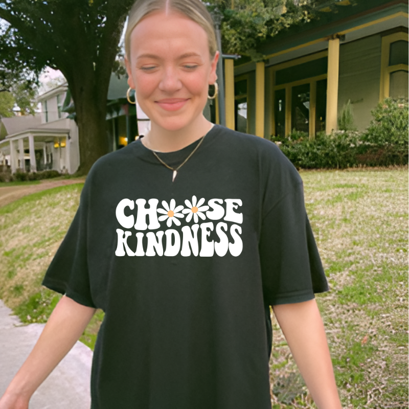 Choose Kindness T-Shirt | Inspirational Tee | Uplifting Apparel